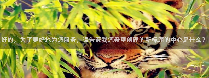 so米体育直播视频：好的，为了更好地为您服务，请告诉我您希望创建的新标题的中心是什么？